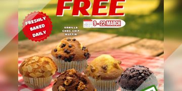 Kopi & Tarts - Buy 1 Get 1 FREE Muffins - sgCheapo