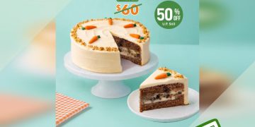 The Coffee Bean & Tea Leaf - 50% OFF Easter Carrot Cheesecake - sgCheapo