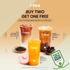 iTEA - Buy 2 Get 1 FREE Drinks - sgCheapo