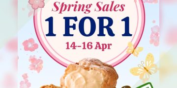 Beard Papa's - 1 FOR 1 Deal - sgCheapo