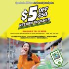 Giant - $5 OFF Return Voucher - sgCheapo