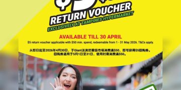 Giant - $5 OFF Return Voucher - sgCheapo