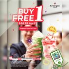 Kenangan Coffee - Buy 1 FREE 1 Frappe - sgCheapo