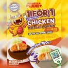 Monster Planet - 1 FOR 1 Chicken Katsu Curry - sgCheapo