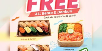Sushi Express - Buy 2 Get 1 FREE Bento & Donburi - sgCheapo