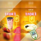 cai-ca - 1 FOR 1 Strawberry Earl Grey - sgCheapo