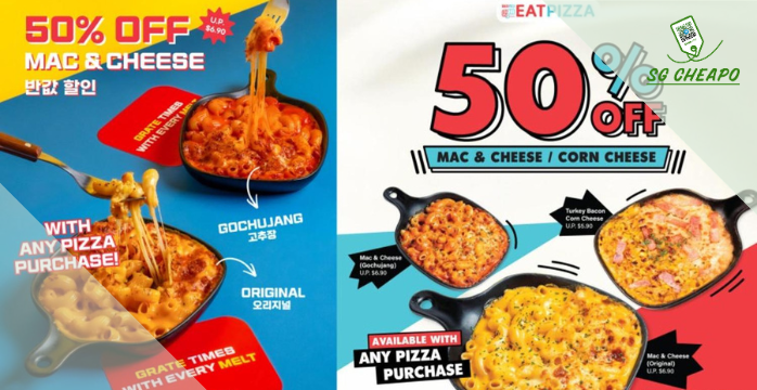 Eat Pizza - 50% OFF Cheesy Bakes - sgCheapo