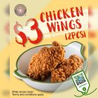 Pastamania - $3 2Pcs Chicken Wings - sgCheapo