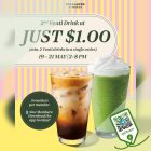 Starbucks - $1 Second Venti Drink - sgCheapo