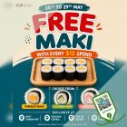 Sushi Express - FREE Maki - sgCheapo