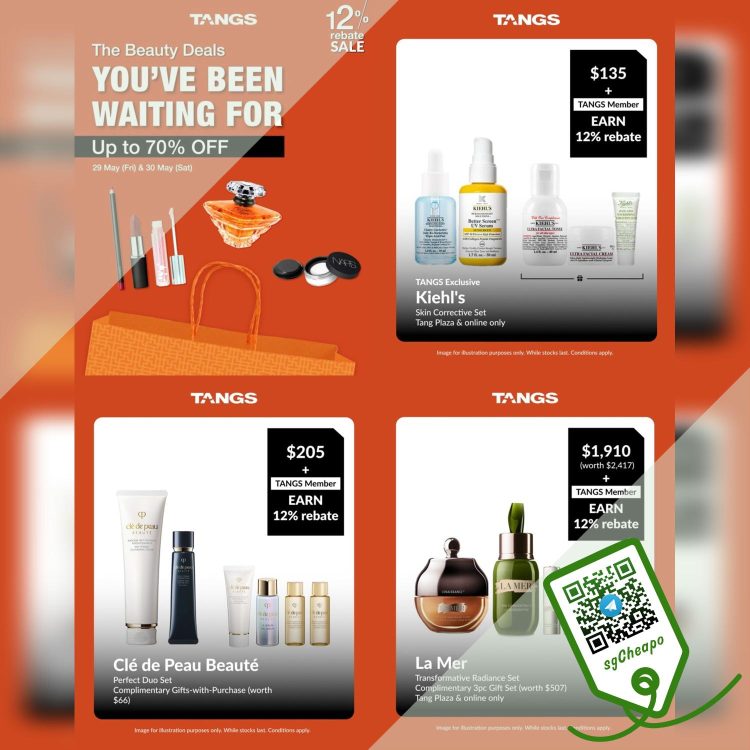 TANGS - Up To 70% OFF Beauty Deals - sgCheapo