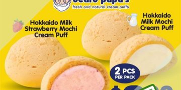 Beard Papa's - 2 Pcs Mochi Cream Puff FOR $3.90 - sgCheapo