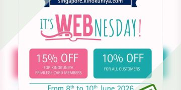 Kinokuniya - 15% OFF On The Kinokuniya Webstore - sgCheapo