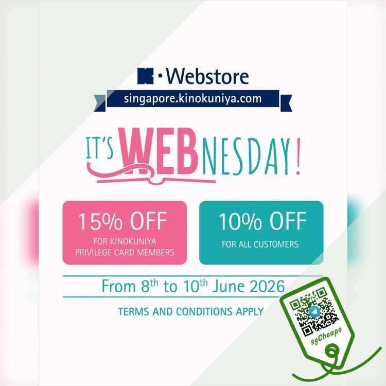 Kinokuniya - 15% OFF On The Kinokuniya Webstore - sgCheapo
