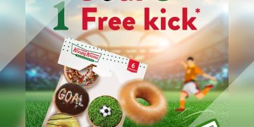 Krispy Kreme - Buy 5 FREE 1 World Cup Special - sgCheapo
