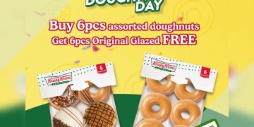 Krispy Kreme - Buy 6 Doughnuts Get 6 Original Glazed FREE - sgCheapo