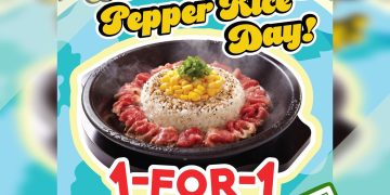 Pepper Lunch - 1-FOR-1 Beef Pepper Rice - sgCheapo