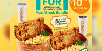 Popeyes - 1-FOR-1 Mac Attack Bundle - sgCheapo