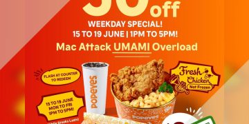 Popeyes - 50% OFF Mac Attack Umami - sgCheapo