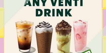 Starbucks - Buy 1 Get 1 Venti Drink - sgCheapo
