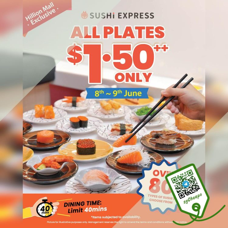 Sushi Express - $1.50++ All Plates - sgCheapo