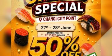 Sushi Express - 50% OFF 9th Plate Onwards - sgCheapo