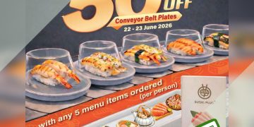 Sushi Express - 50% OFF Conveyor Belt Plates - sgCheapo
