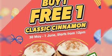 rrooll - Buy 1 Get 1 FREE Classic Cinnamon Roll - sgCheapo