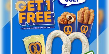 Auntie Anne's - Buy 3 Get 1 Free Auntie Anne's - sgCheapo