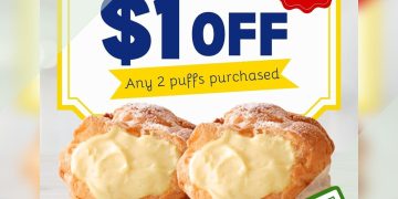 Beard Papa's - $1 OFF Any 2 Cream Puffs - sgCheapo