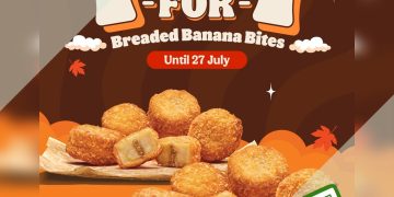 Burger King - 1-FOR-1 Breaded Banana Bites - sgCheapo
