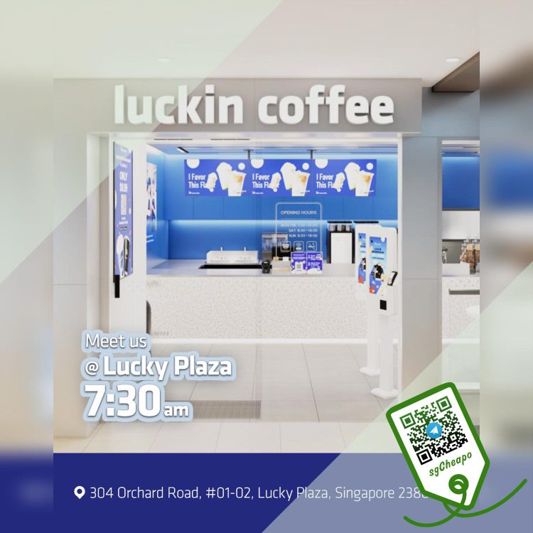 Luckin coffee - 1-FOR-1 Drinks - sgCheapo