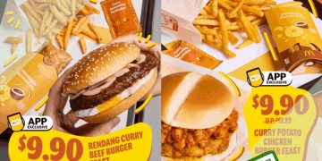 McDonald's - $9.90 Rendang Curry Beef Burger - sgCheapo