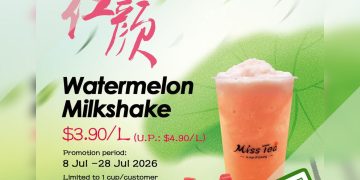 Miss Tea - $3.90 Watermelon Milkshake - sgCheapo