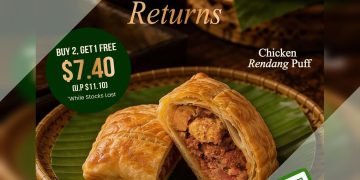 Polar Puffs & Cakes - Buy 2 Get 1 FREE Chicken Rendang Puff - sgCheapo