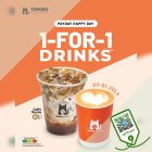 TOMORO COFFEE - 1-FOR-1 Drinks - sgCheapo