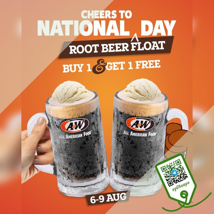 A&W - 1-FOR-1 Root Beer Floats - sgCheapo