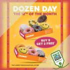 Dunkin' Donuts - Buy 9 Get 3 Free Donuts - sgCheapo