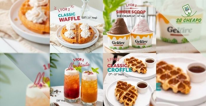 Geláre - 1 FOR 1 Treats - sgCheapo