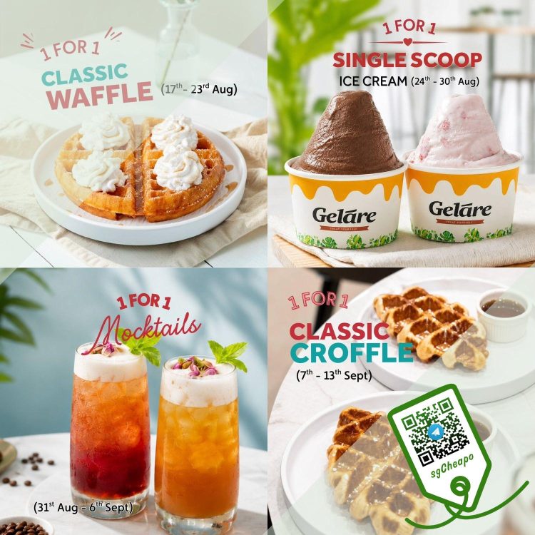Geláre - 1 FOR 1 Treats - sgCheapo