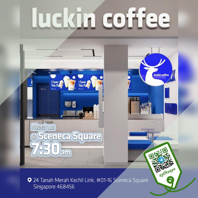 Luckin coffee - 1 FOR 1 Drinks - sgCheapo