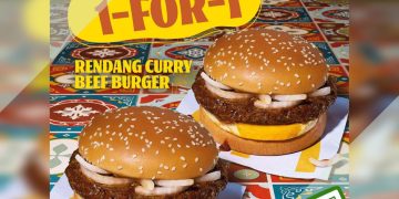 McDonald's - 1-FOR-1 Rendang Curry Beef Burger - sgCheapo