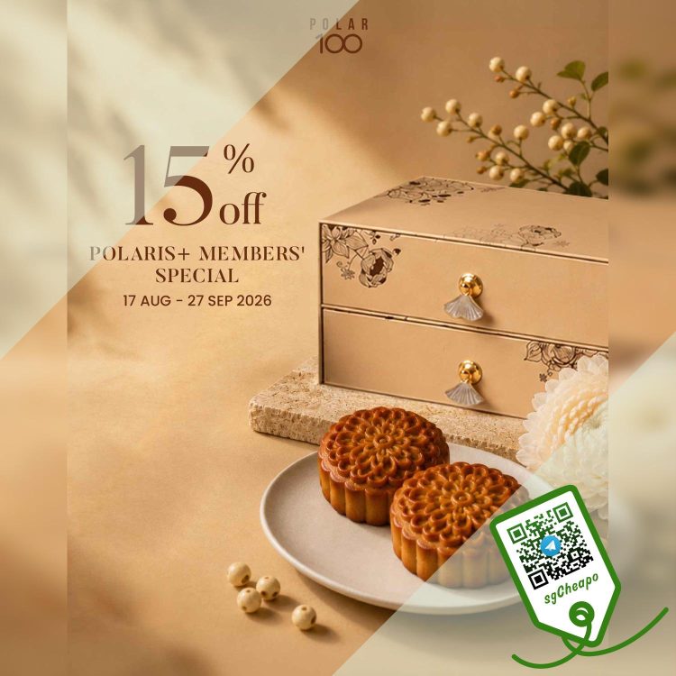 Polar Puffs & Cakes - 15% OFF The Mid-Autumn Collections - sgCheapo