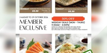 SUSHI TEI - 50% OFF Weekday Deals - sgCheapo