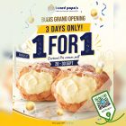 Beard Papa's - Buy 1 Get 1 FREE Custard Pie Cream - sgCheapo