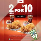 KFC - 2 Chicken Meals FOR Just $10 - sgCheapo