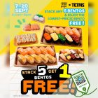 Sushi Express - FREE Bento When You Buy 5 - sgCheapo