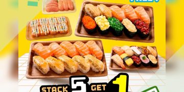 Sushi Express - FREE Bento When You Buy 5 - sgCheapo