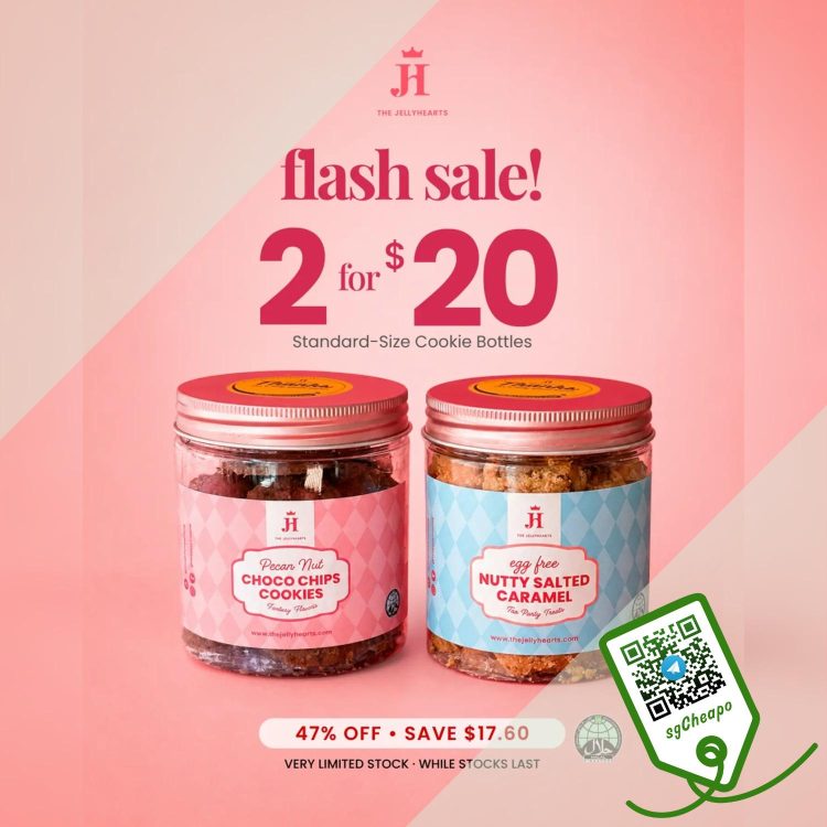 TheJellyHearts - 2 for $20 Cookie Bottles - sgCheapo