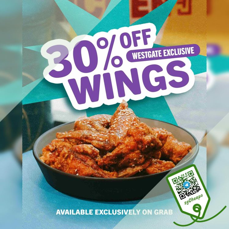 Jinjja Chicken - 30% OFF Wings - sgCheapo